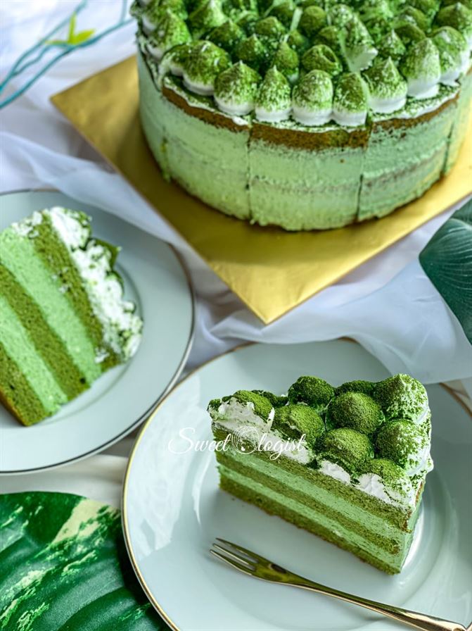 Matcha Birthday Cake | Free Gift & Delivery